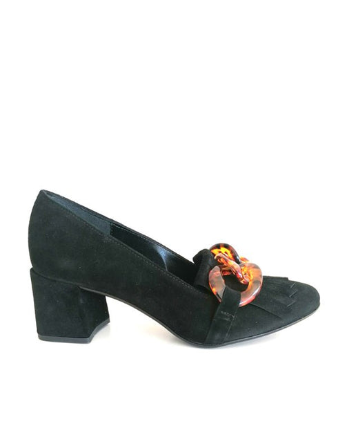 Scarpa Donna con morsetto tartaruga Nero CHIARINI- Francavilla Moda